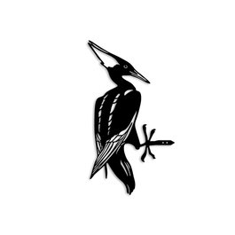 Aberto Design Bird On The Branch 10 - Negro